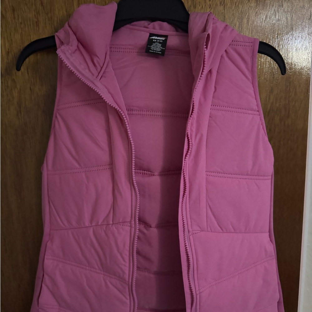 Pink Quilted Women's Vest